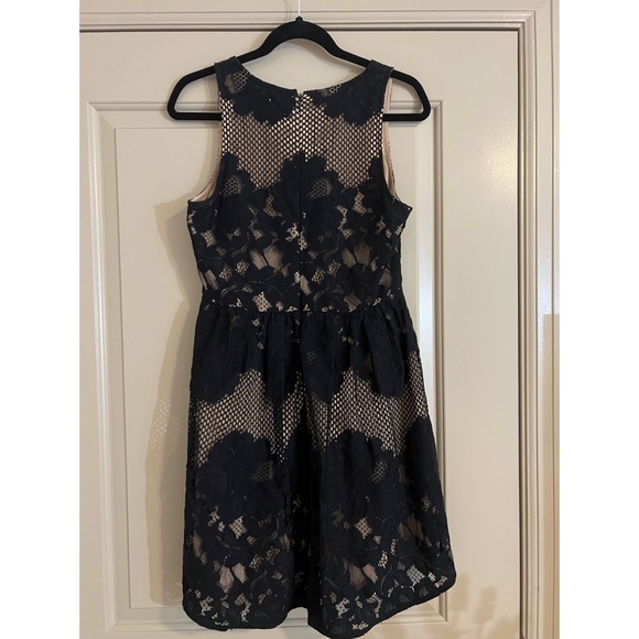 Ali & Jay Black and Nude Lace Dress - Picture 2 of 3